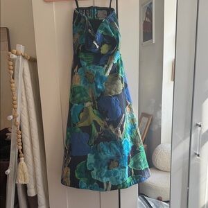 Anthropologie Vanessa Virginia Sz 2 A-line dress 100%cotton